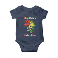 Melanin Queen Black History Month Baby Onesie Is My Valentine - Wonder Print Shop