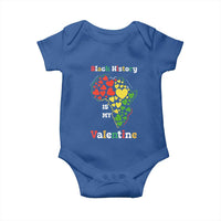 Melanin Queen Black History Month Baby Onesie Is My Valentine - Wonder Print Shop