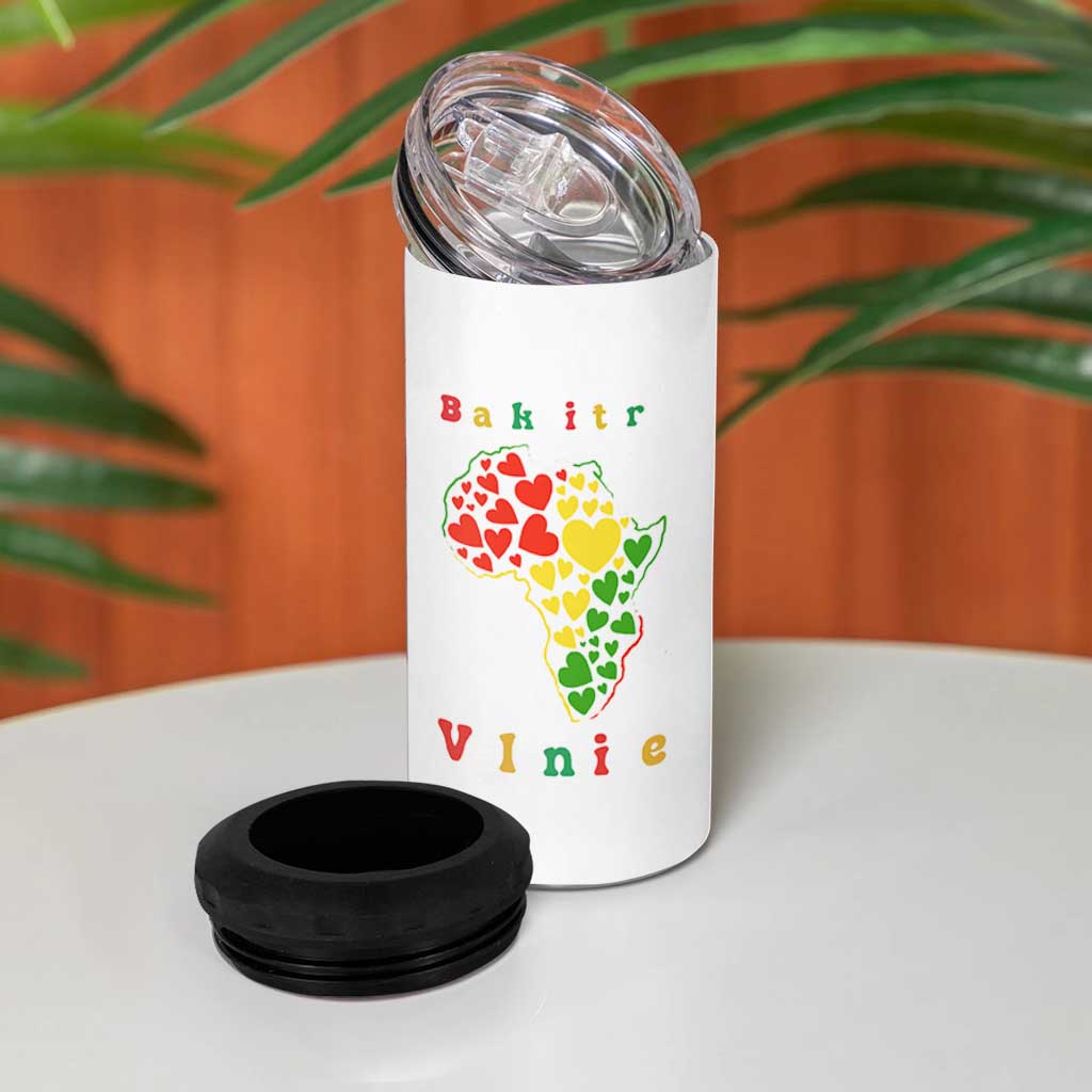 Melanin Queen Black History Month 4 in 1 Can Cooler Tumbler Is My Valentine - Wonder Print Shop