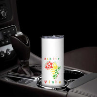 Melanin Queen Black History Month Skinny Tumbler Is My Valentine - Wonder Print Shop