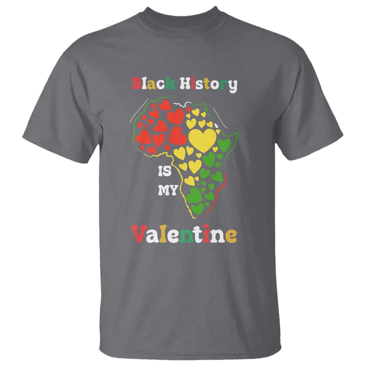 Melanin Queen Black History Month T Shirt Is My Valentine - Wonder Print Shop