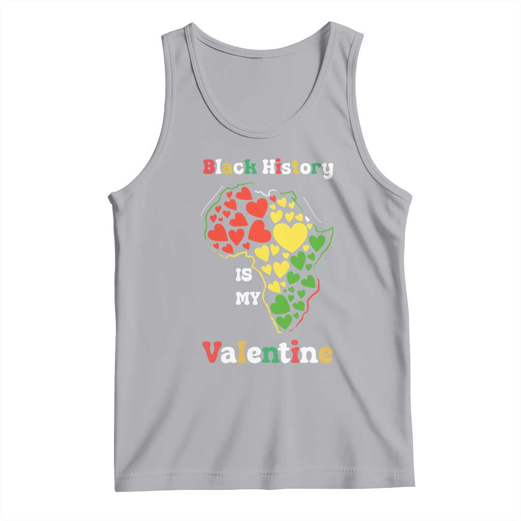 Melanin Queen Black History Month Tank Top Is My Valentine - Wonder Print Shop