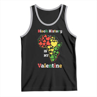 Melanin Queen Black History Month Tank Top Is My Valentine - Wonder Print Shop