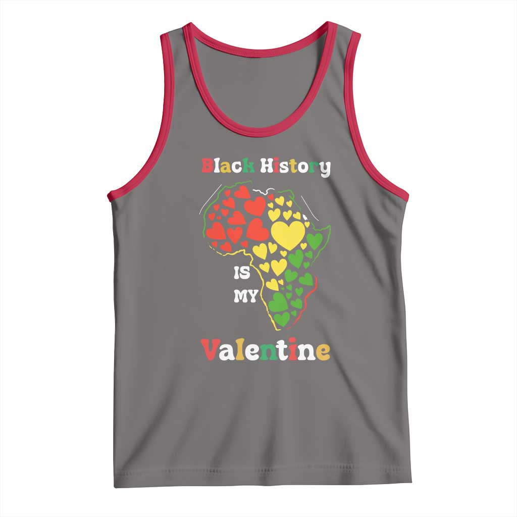 Melanin Queen Black History Month Tank Top Is My Valentine - Wonder Print Shop