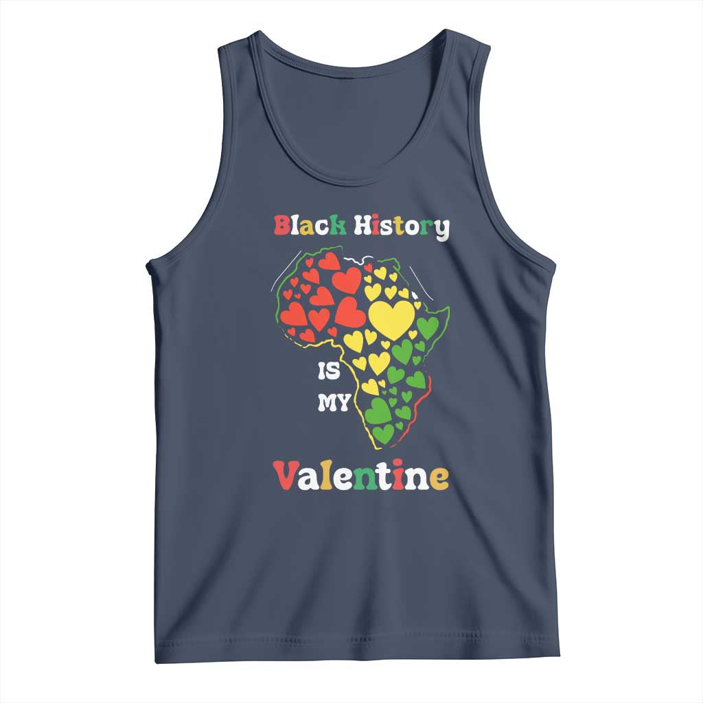 Melanin Queen Black History Month Tank Top Is My Valentine - Wonder Print Shop