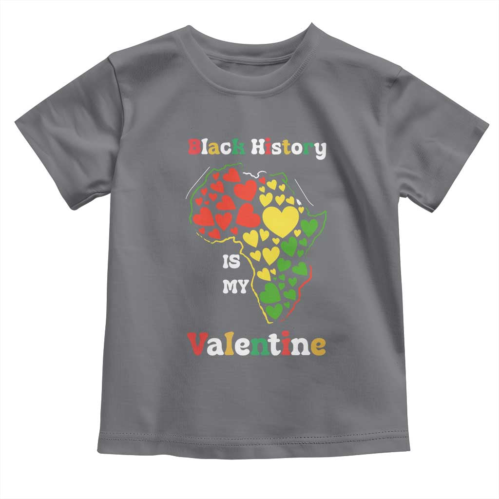 Melanin Queen Black History Month Toddler T Shirt Is My Valentine - Wonder Print Shop