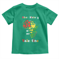 Melanin Queen Black History Month Toddler T Shirt Is My Valentine - Wonder Print Shop