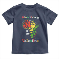 Melanin Queen Black History Month Toddler T Shirt Is My Valentine - Wonder Print Shop