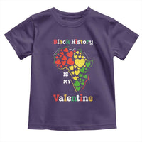 Melanin Queen Black History Month Toddler T Shirt Is My Valentine - Wonder Print Shop