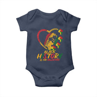 Black History Is My Valentine Baby Onesie Gift For Melanin Queen - Wonder Print Shop