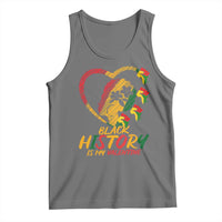 Black History Is My Valentine Tank Top Gift For Melanin Queen - Wonder Print Shop