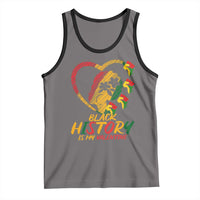Black History Is My Valentine Tank Top Gift For Melanin Queen - Wonder Print Shop