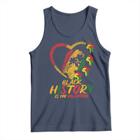 Black History Is My Valentine Tank Top Gift For Melanin Queen - Wonder Print Shop