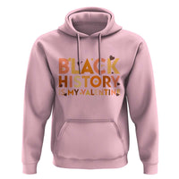 Black History Is My Valentine Hoodie African American Women Pride - Wonder Print Shop