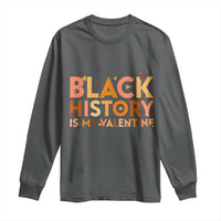 Black History Is My Valentine Long Sleeve Shirt African American Women Pride - Wonder Print Shop