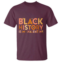 Black History Is My Valentine T Shirt African American Women Pride - Wonder Print Shop