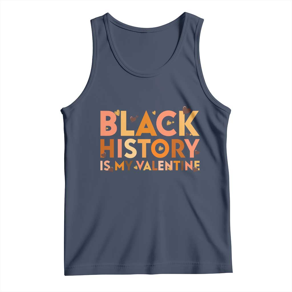 Black History Is My Valentine Tank Top African American Women Pride - Wonder Print Shop