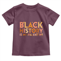 Black History Is My Valentine Toddler T Shirt African American Women Pride - Wonder Print Shop