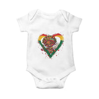 Cute Black Cupid Baby Onesie Melanin Pride Valentines Day Gift - Wonder Print Shop