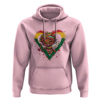 Cute Black Cupid Hoodie Melanin Pride Valentines Day Gift - Wonder Print Shop