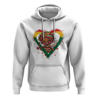 Cute Black Cupid Hoodie Melanin Pride Valentines Day Gift - Wonder Print Shop