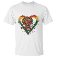 Cute Black Cupid T Shirt Melanin Pride Valentines Day Gift - Wonder Print Shop