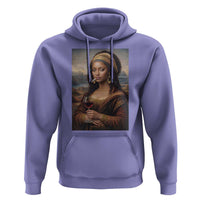 Funny Black Mona Lisa Hoodie Melanin Queen Black History Month - Wonder Print Shop