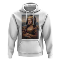 Funny Black Mona Lisa Hoodie Melanin Queen Black History Month - Wonder Print Shop
