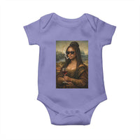 Black Mona Lisa African American Baby Onesie Black History Month - Wonder Print Shop