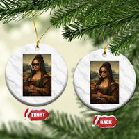 Black Mona Lisa African American Ceramic Ornament Black History Month - Wonder Print Shop