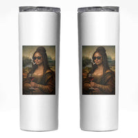 Black Mona Lisa African American Skinny Tumbler Black History Month - Wonder Print Shop