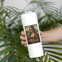 Black Mona Lisa African American Skinny Tumbler Black History Month - Wonder Print Shop