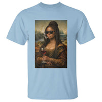 Black Mona Lisa African American T Shirt Black History Month - Wonder Print Shop