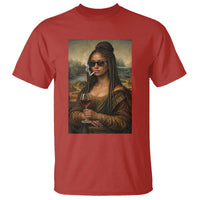 Black Mona Lisa African American T Shirt Black History Month - Wonder Print Shop