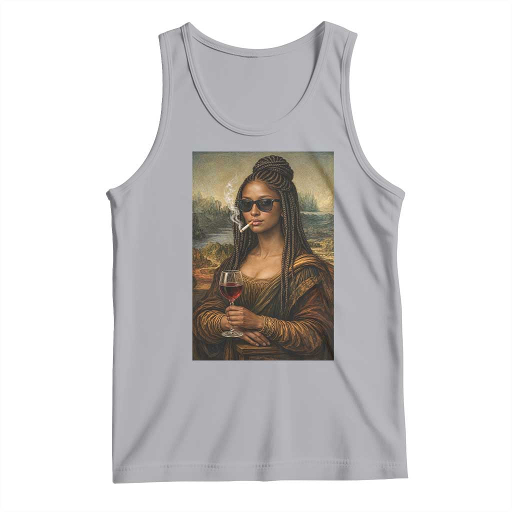 Black Mona Lisa African American Tank Top Black History Month - Wonder Print Shop