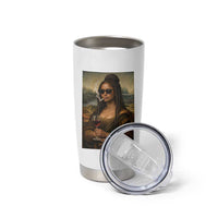 Black Mona Lisa African American Tumbler Cup Black History Month - Wonder Print Shop