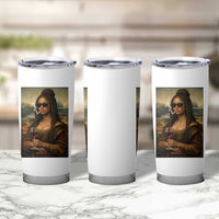 Black Mona Lisa African American Tumbler Cup Black History Month - Wonder Print Shop