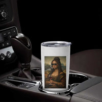 Black Mona Lisa African American Tumbler Cup Black History Month - Wonder Print Shop