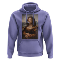 Funny Black Mona Lisa Hoodie African American Pride - Wonder Print Shop