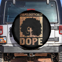 Melanin Queen Glitter Print Spare Tire Cover Unapologetically Dope - Wonder Print Shop