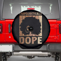 Melanin Queen Glitter Print Spare Tire Cover Unapologetically Dope - Wonder Print Shop