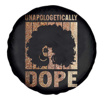 Melanin Queen Glitter Print Spare Tire Cover Unapologetically Dope - Wonder Print Shop