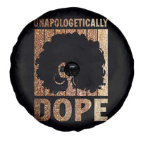 Melanin Queen Glitter Print Spare Tire Cover Unapologetically Dope - Wonder Print Shop
