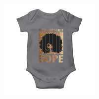 Melanin Queen Glitter Print Baby Onesie Unapologetically Dope - Wonder Print Shop