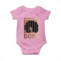 Melanin Queen Glitter Print Baby Onesie Unapologetically Dope - Wonder Print Shop
