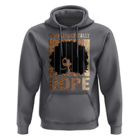 Melanin Queen Glitter Print Hoodie Unapologetically Dope - Wonder Print Shop