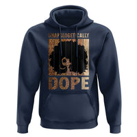 Melanin Queen Glitter Print Hoodie Unapologetically Dope - Wonder Print Shop