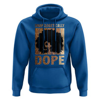 Melanin Queen Glitter Print Hoodie Unapologetically Dope - Wonder Print Shop