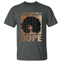 Melanin Queen Glitter Print T Shirt Unapologetically Dope - Wonder Print Shop