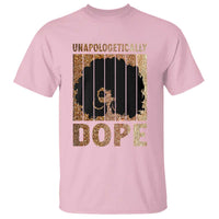 Melanin Queen Glitter Print T Shirt Unapologetically Dope - Wonder Print Shop